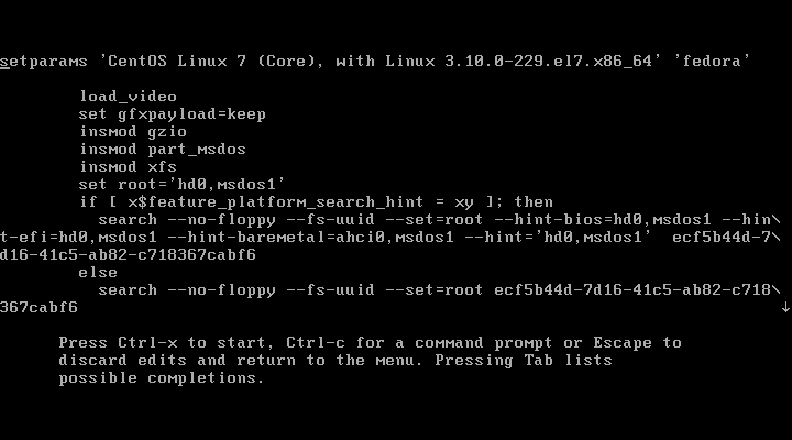 GRUB2 Edited after Authentication