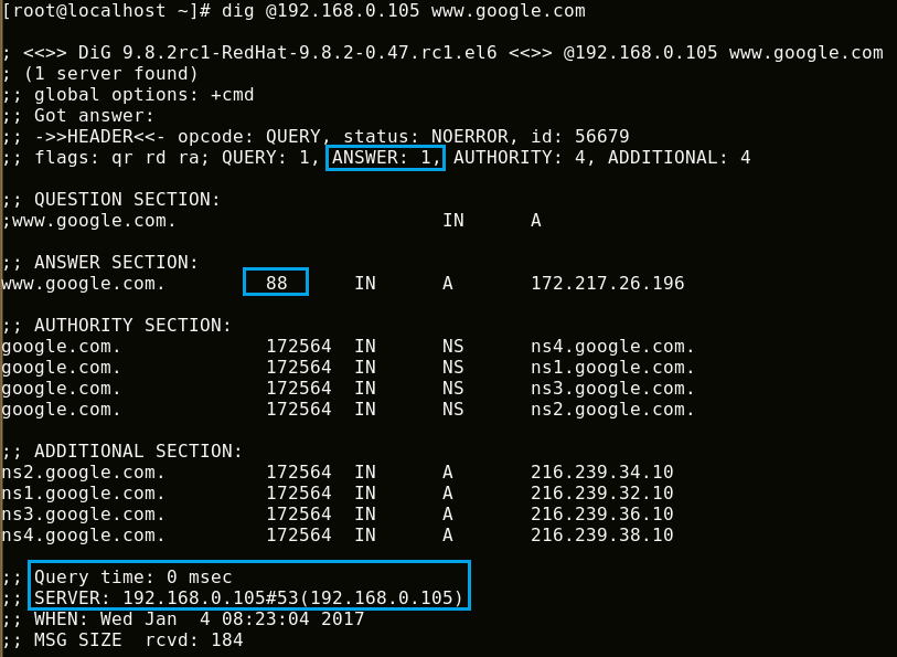 HOW TO INSTALL AND CONFIGURE CACHING ONLY DNS SERVER IN RHEL/CENTOS