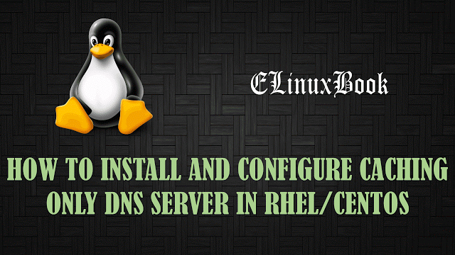 CONFIGURE CACHING-ONLY DNS SERVER WITH BIND IN LINUX
