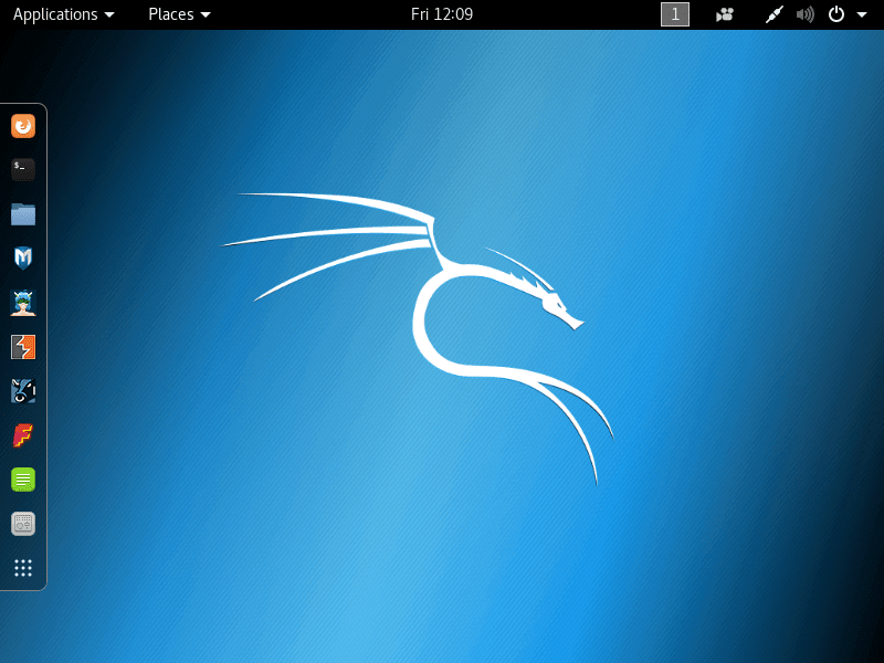Welcome to Kali Linux