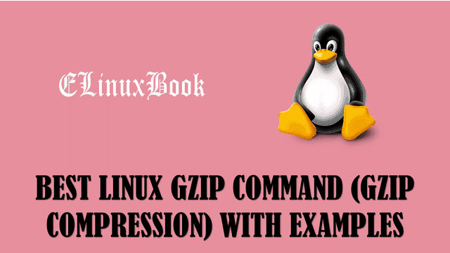 BEST LINUX GZIP COMMAND (GZIP COMPRESSION) WITH EXAMPLES