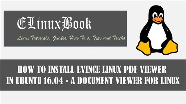 evince pdf reader command line loop